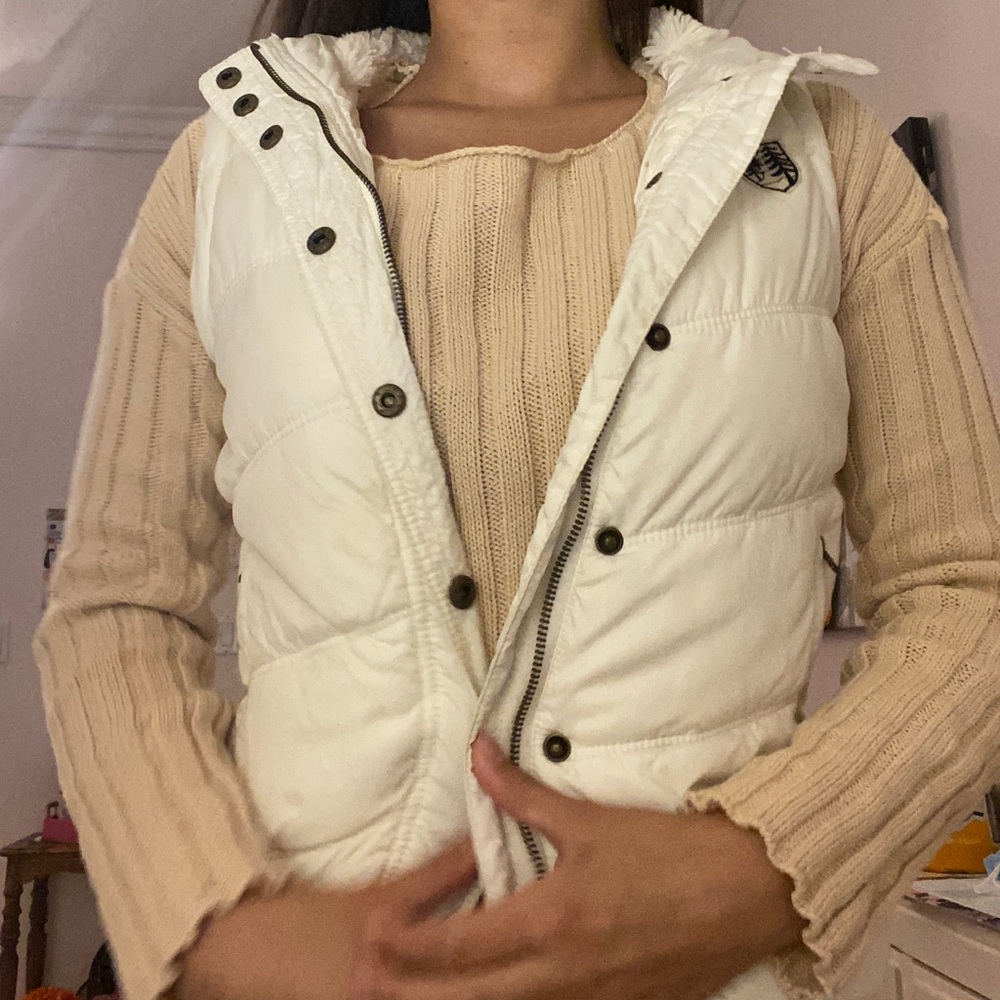 American Eagle Parka-Style Vest